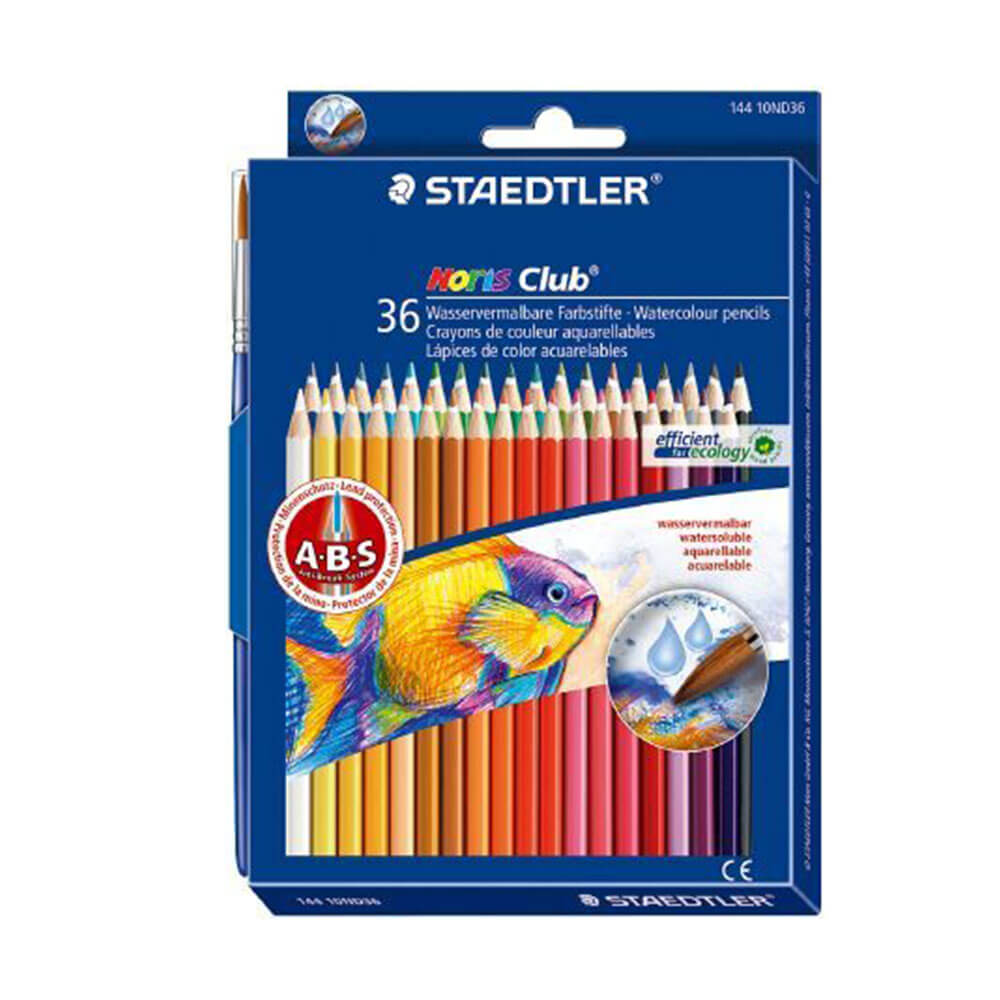 staedtler noris aquarell色の鉛筆