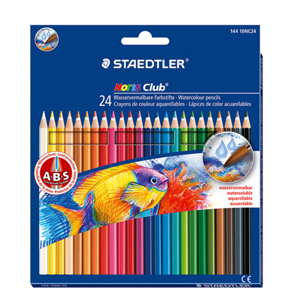 staedtler noris aquarell色の鉛筆