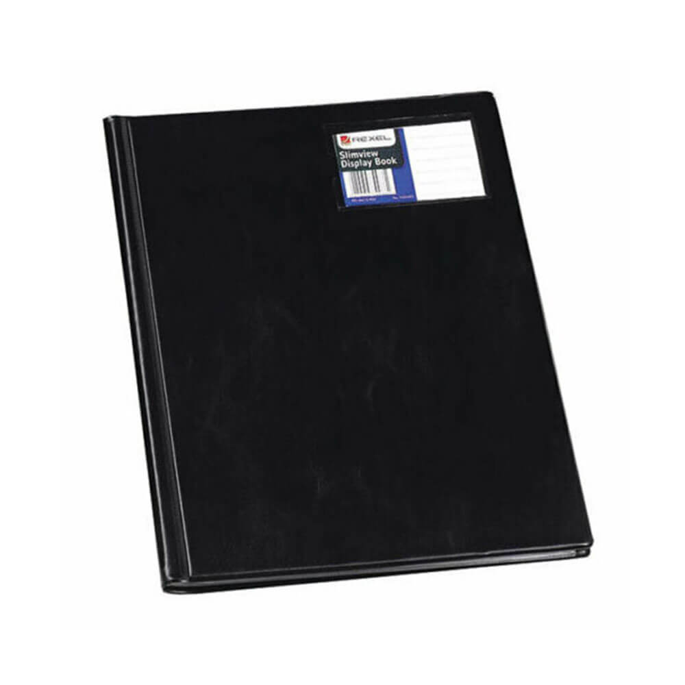 Rexel Slimview Display Book A4 Black (24 pages)