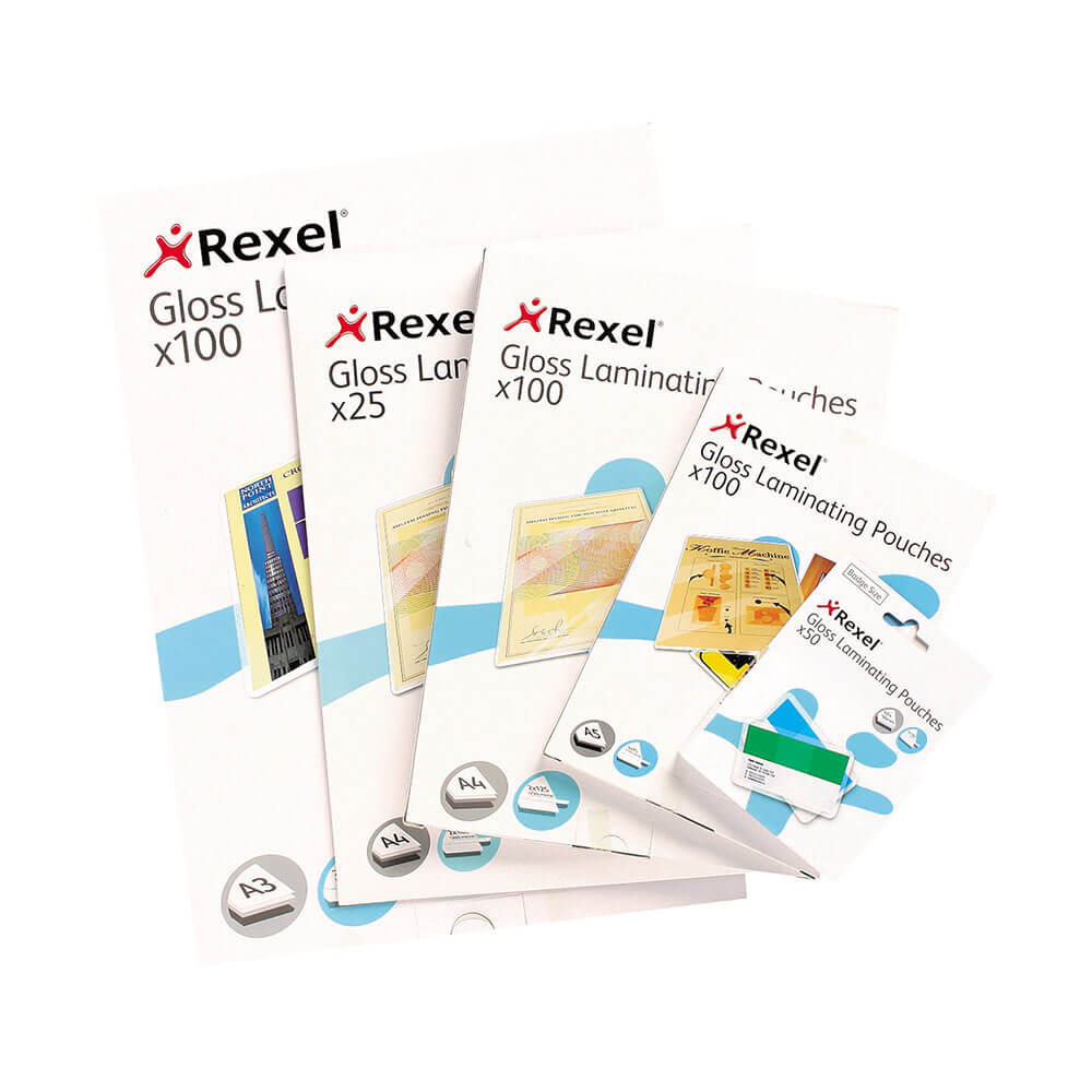 REXEL Laminowanie woreczek A4 100pk