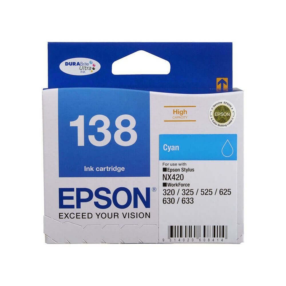  Epson Hochleistungs-Tintenpatrone T138