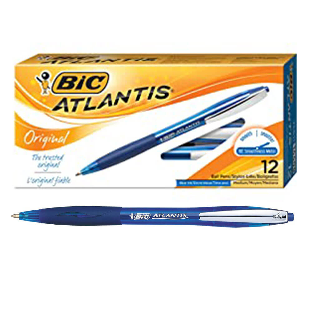 BIC Atlantis Sconeble Pen Medium (12 stopy)