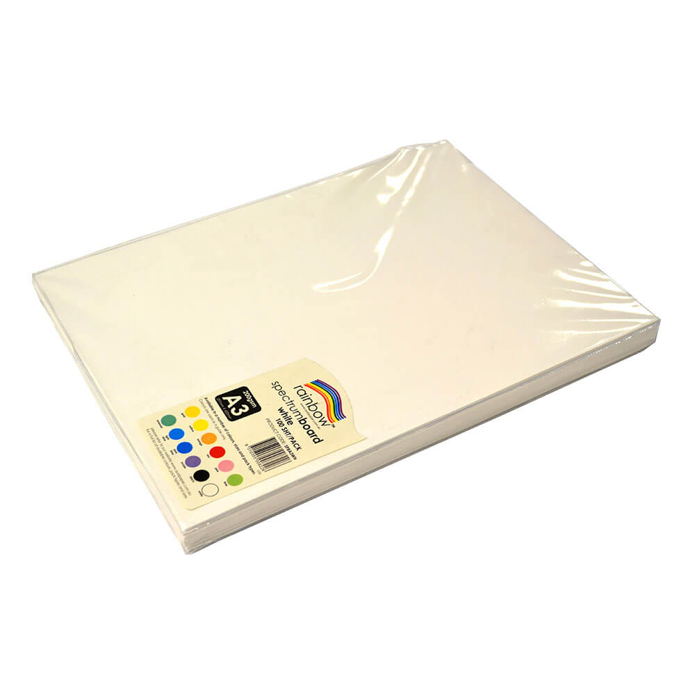 Rainbow Spectrum Papp A3 200GSM (100pk)