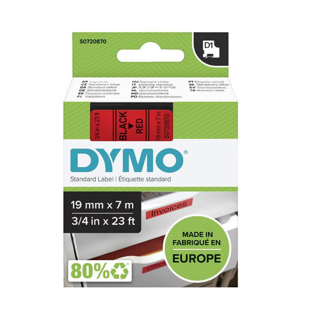 DYMO D1 Tape Label 19mmx7m