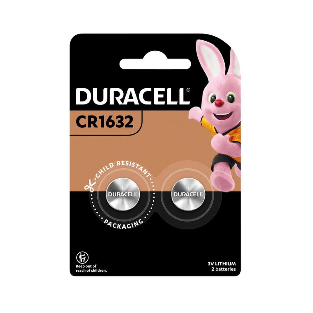 Duracell Lithium-Knopfbatterie mit Kupferoberteil