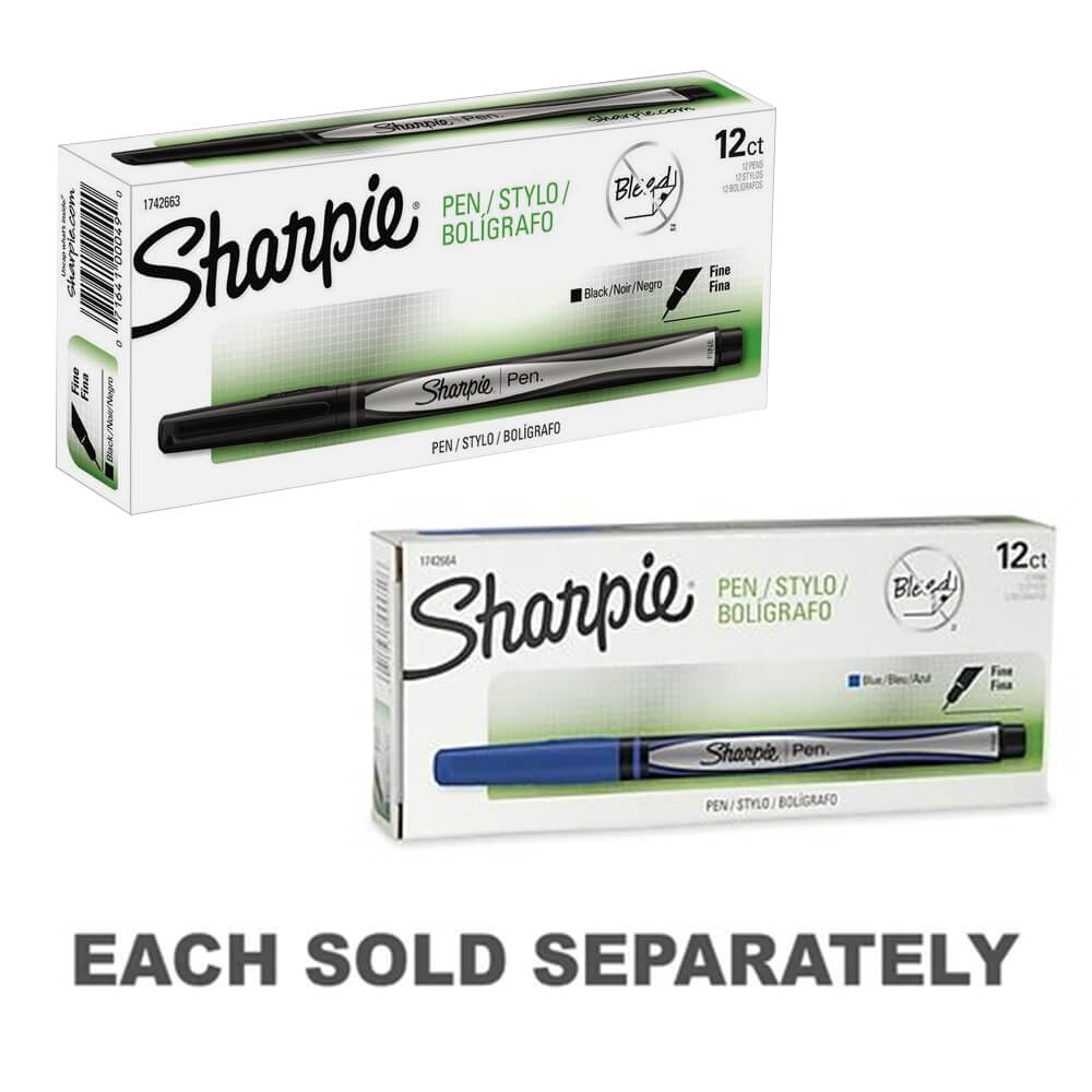 Sharpie Fineliner Pen (12 pk)