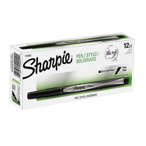  Sharpie Fineliner-Stift (12 Stück)