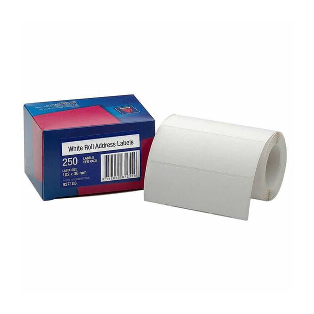 Avery Adress Label Roll 250pk