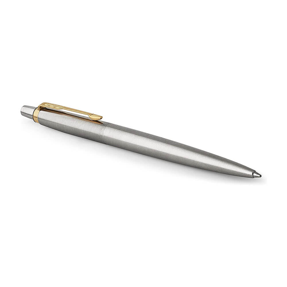 Parker Jotter Steel Gold Trim Ballpoint