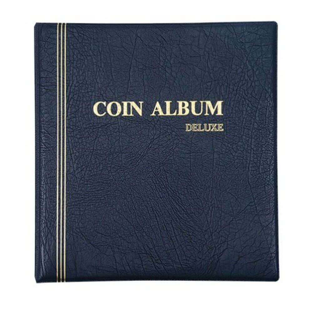 Cumberland PVC Polstret Cover Coin Album Refills