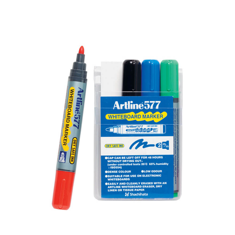 Artline whiteboard marker 3 mm kogel geassorteerd