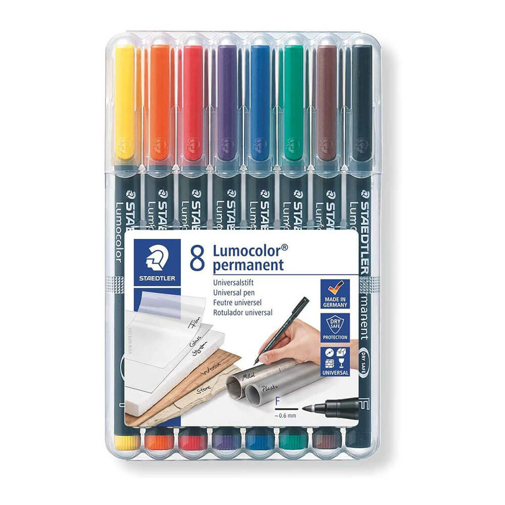  Staedtler Lumocolor Permanentmarker 0,6 mm