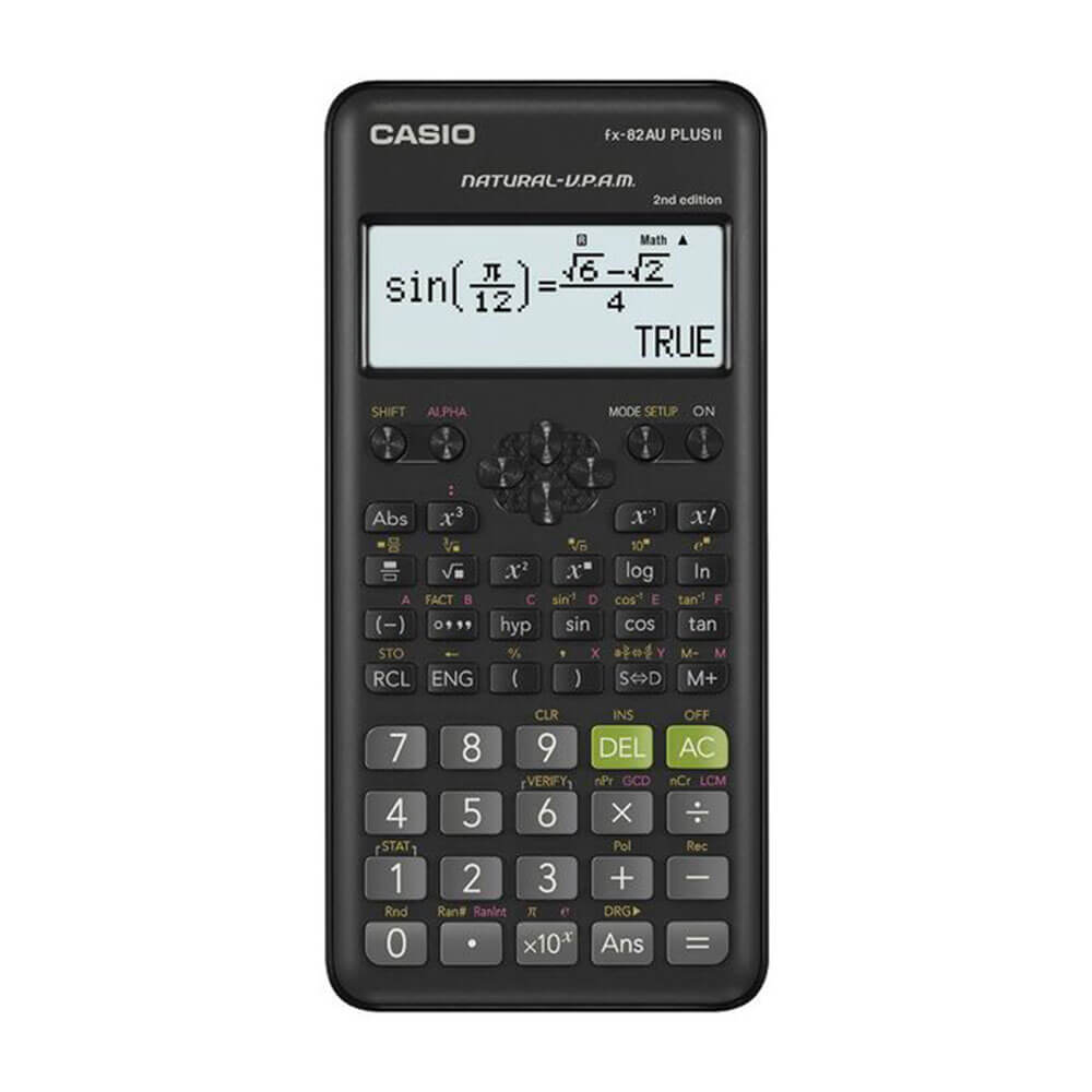 Calculatrice scientifique Casio plus II