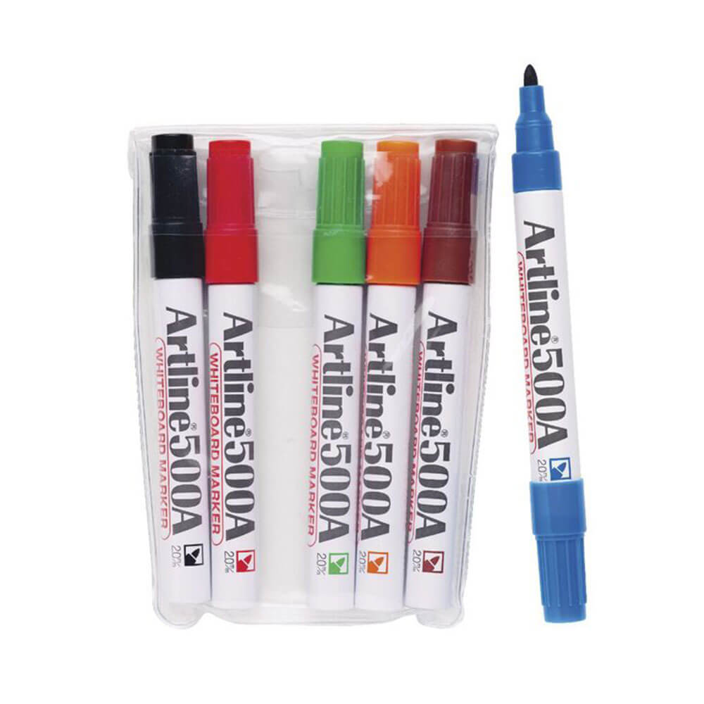 ARTLINE Branco quadro marcador de 2 mm de bala variável