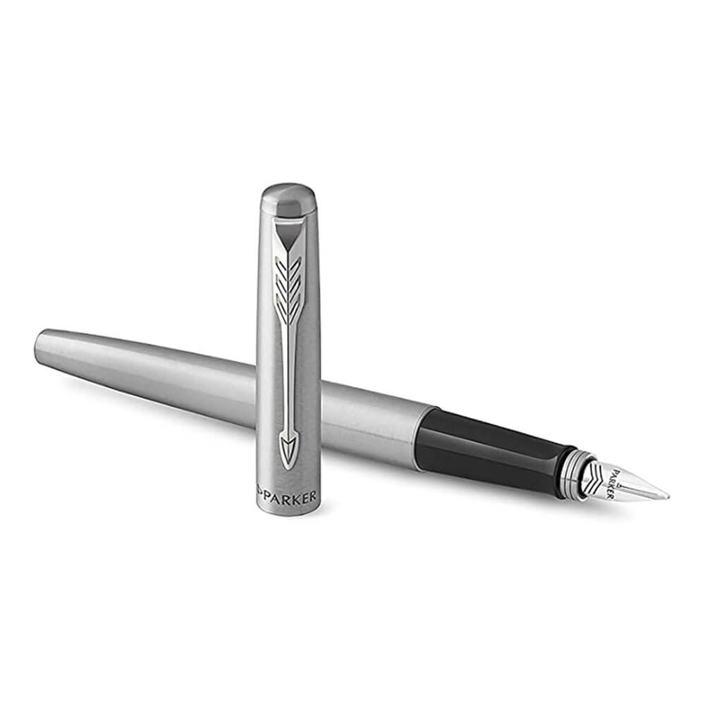 Parker Jotter Steel Fountain Pen