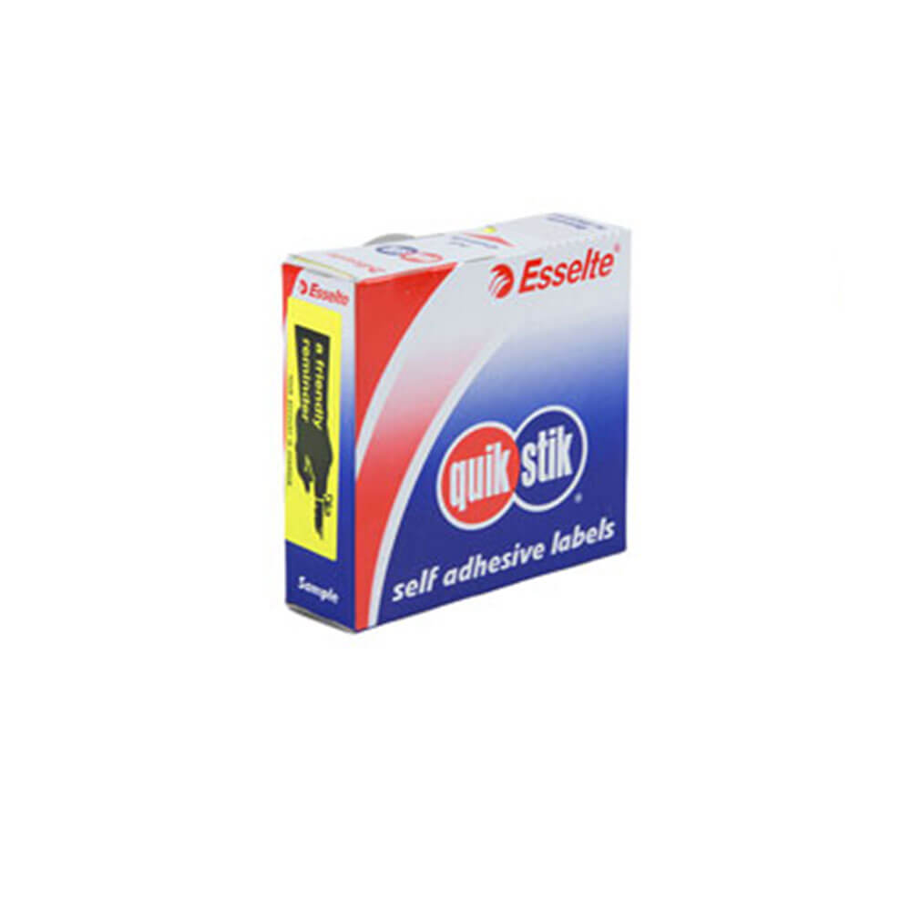 ESSELTE QUIK STIK Labels 125st (19x63mm)