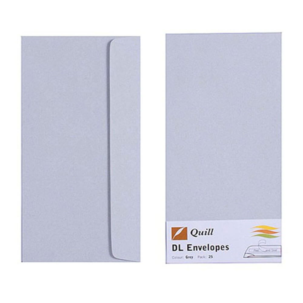 Quill -konvolut 25pk 80gsm (DL)