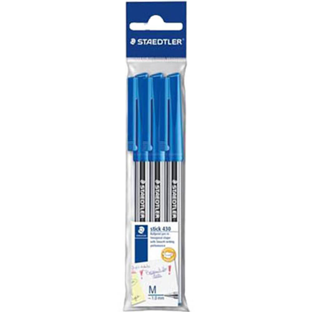 Staedtler Stick Kugelschreiber 3er-Pack