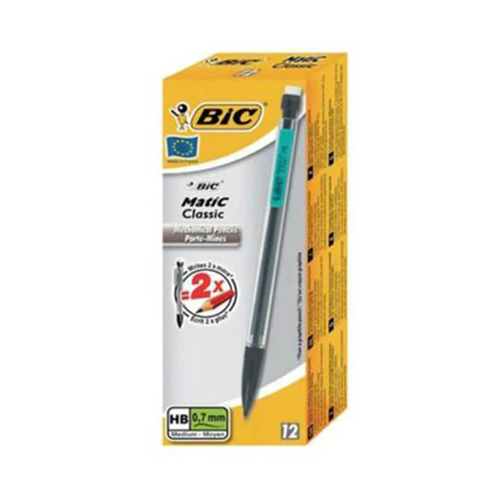 Bic Matic Original Mechanical Pennor 0,7 mm 12st (diverse)