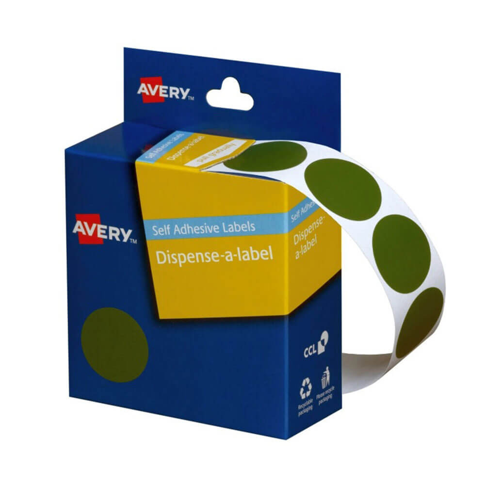 Etichette Avery Autoadesive Dot 24mm (500pc)