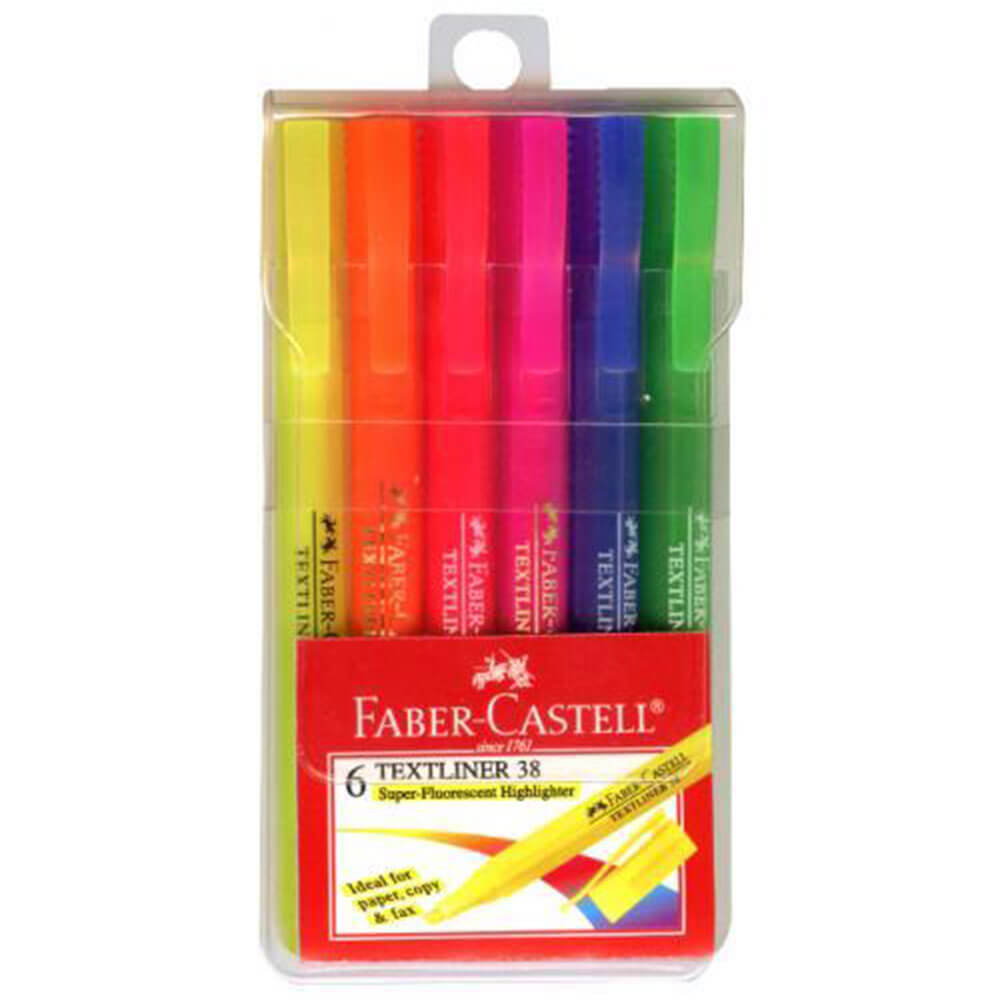 Faber-Castell Textliner Highlighters (assorti)