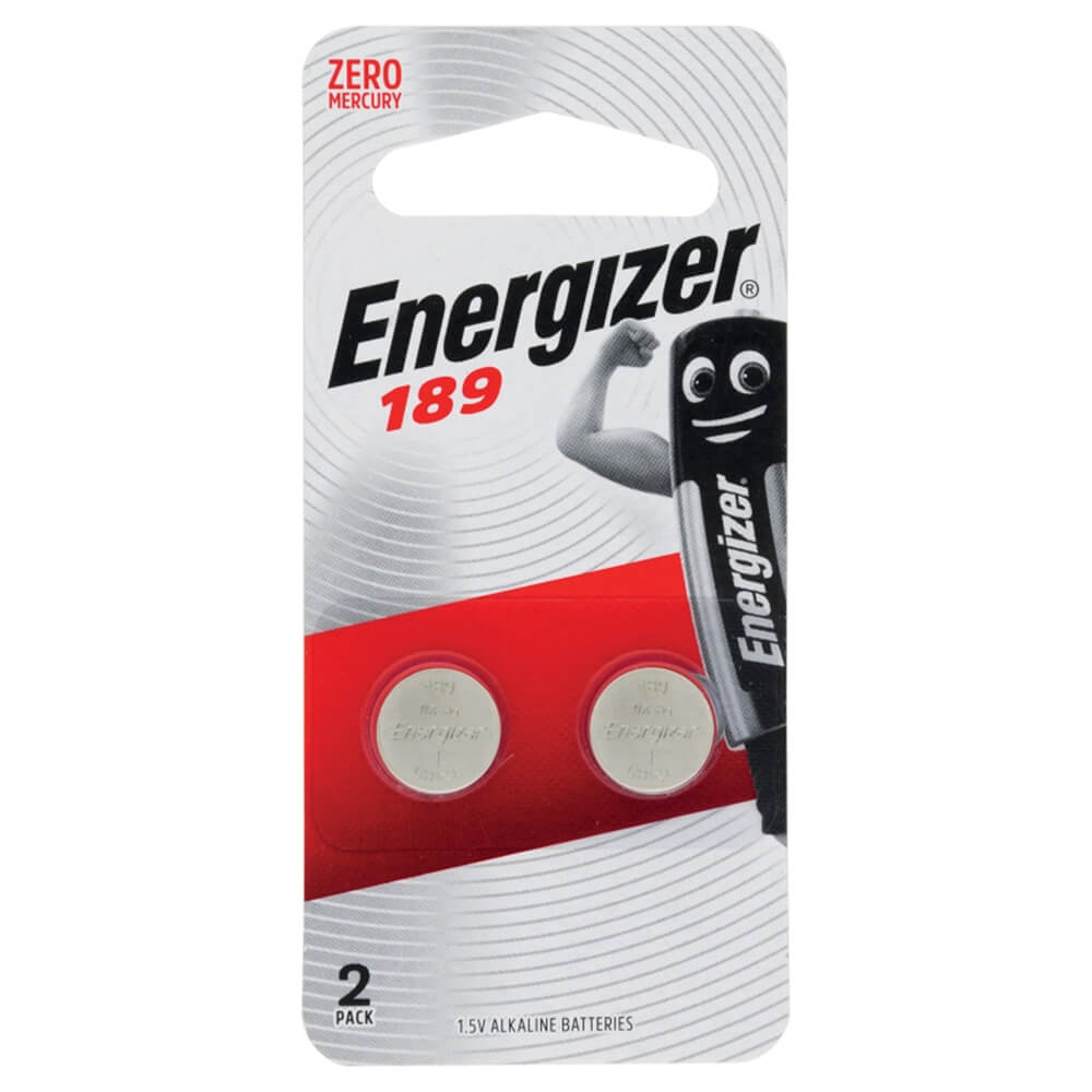 Energizer alkalisk knappbatterier (2pk)