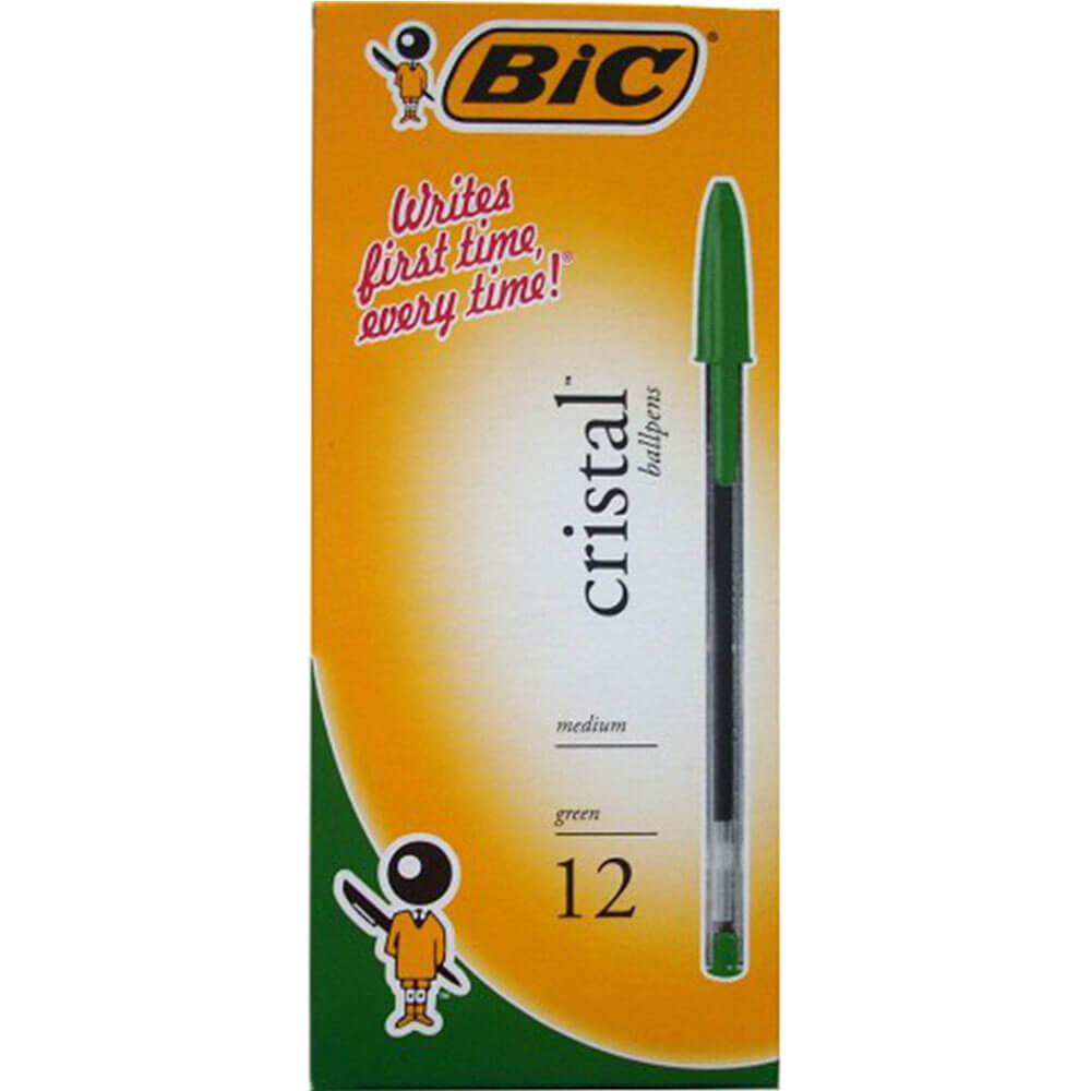 BIC Cristal Original Ballpoint Pen (12/Box)