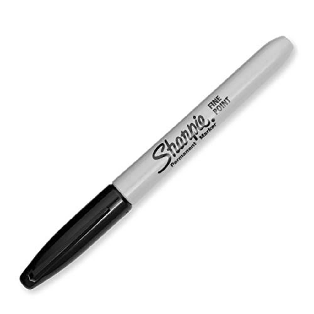 Sharpie Fine Point Permanent Marker (zwart)