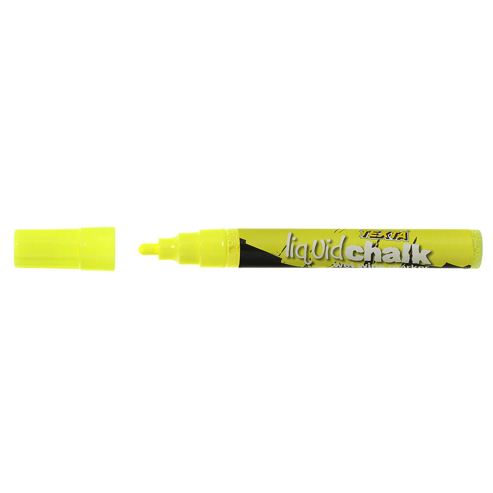 TEXTA Liquid Chalk Bullet Tips Wet Wipe Marker