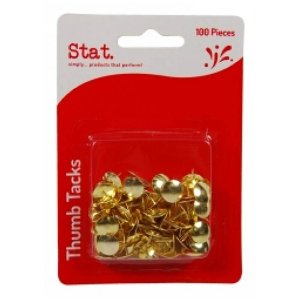 Stat -Daumen Tacks Zeichnenstifte (100pk)