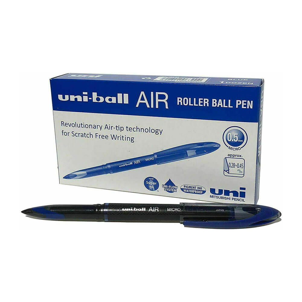 Uni Air Liquid Ink Micro Rollerball Pen 0,5 mm 12st