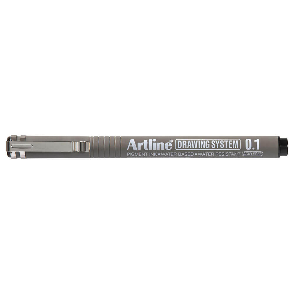 Artline tegning System Pen 12pcs (sort)