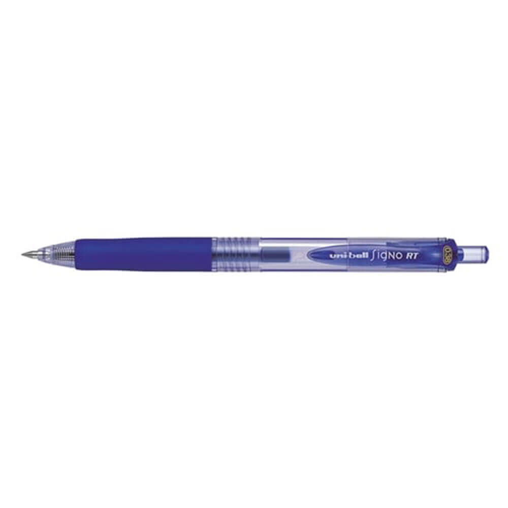 Caneta Ultra Fine Retractable Uni Signo (caixa de 12)