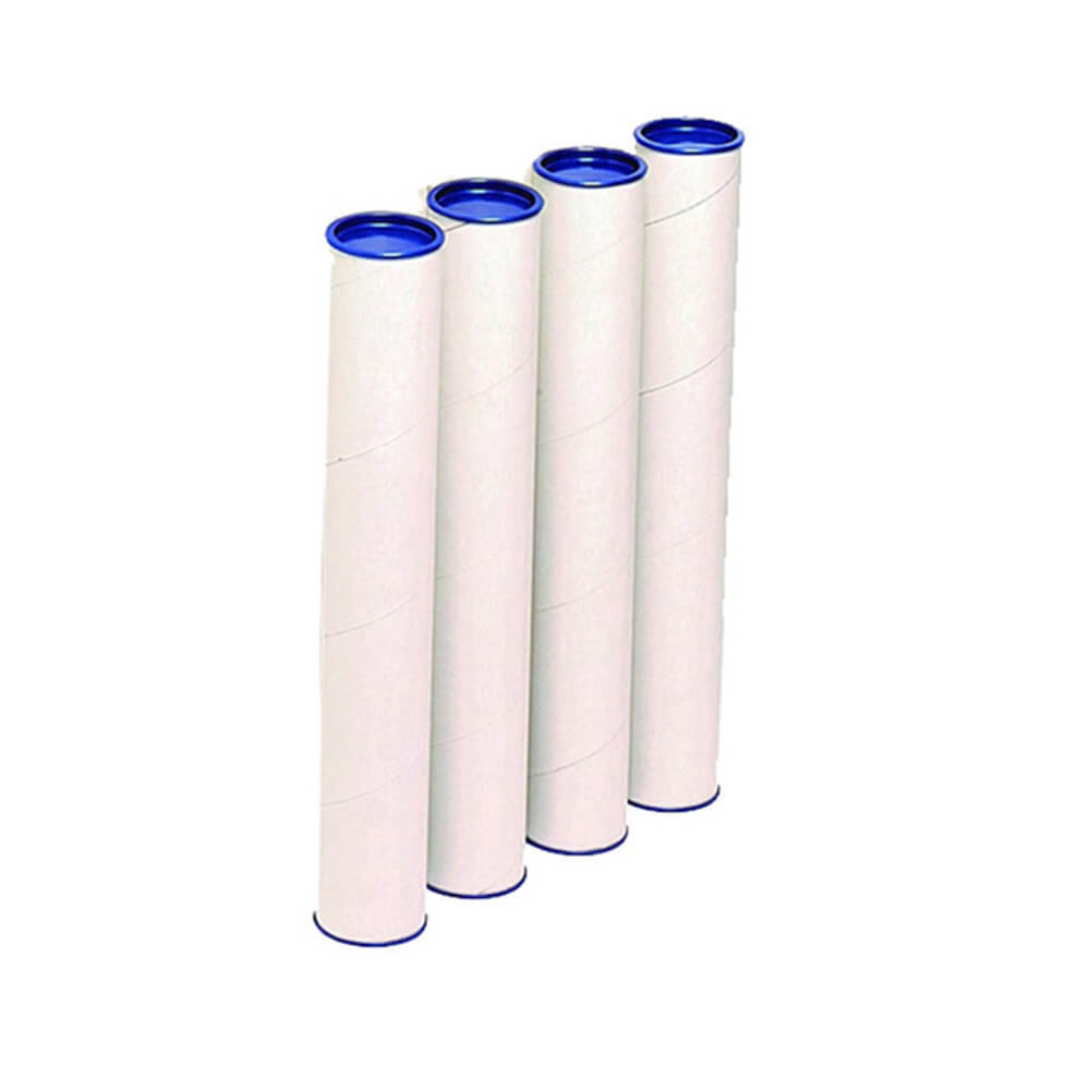 Marbig Mailing Tube 4pk (hvitt)