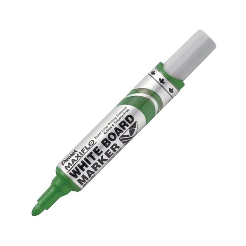 Pentel Maxiflo Bullet Tip Whiteboard Marker 12 stcs