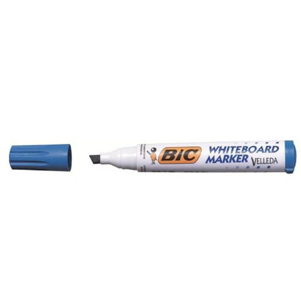 Bic Chisel Tip Whiteboard Marker (låda med 12)