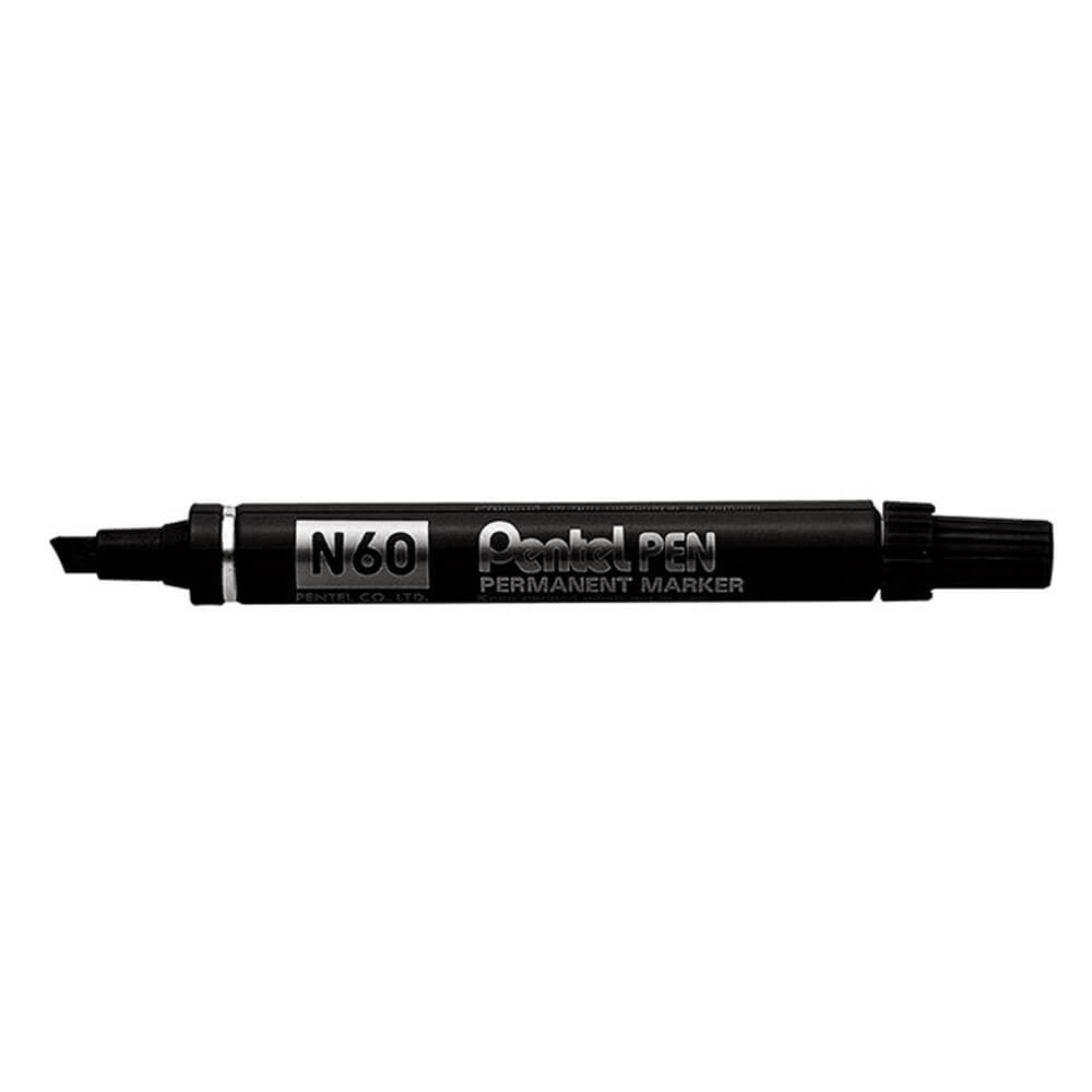 Pentel N60 Cusel Point Permanent Marker 12pcs