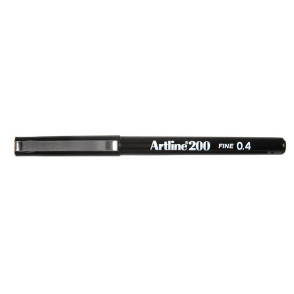 Artline Fineliner filt tip penn 0,4 mm (boks med 12)