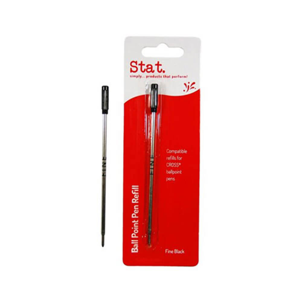 Stat Cross Ballple Pen Refill Fine (Pack of 10)