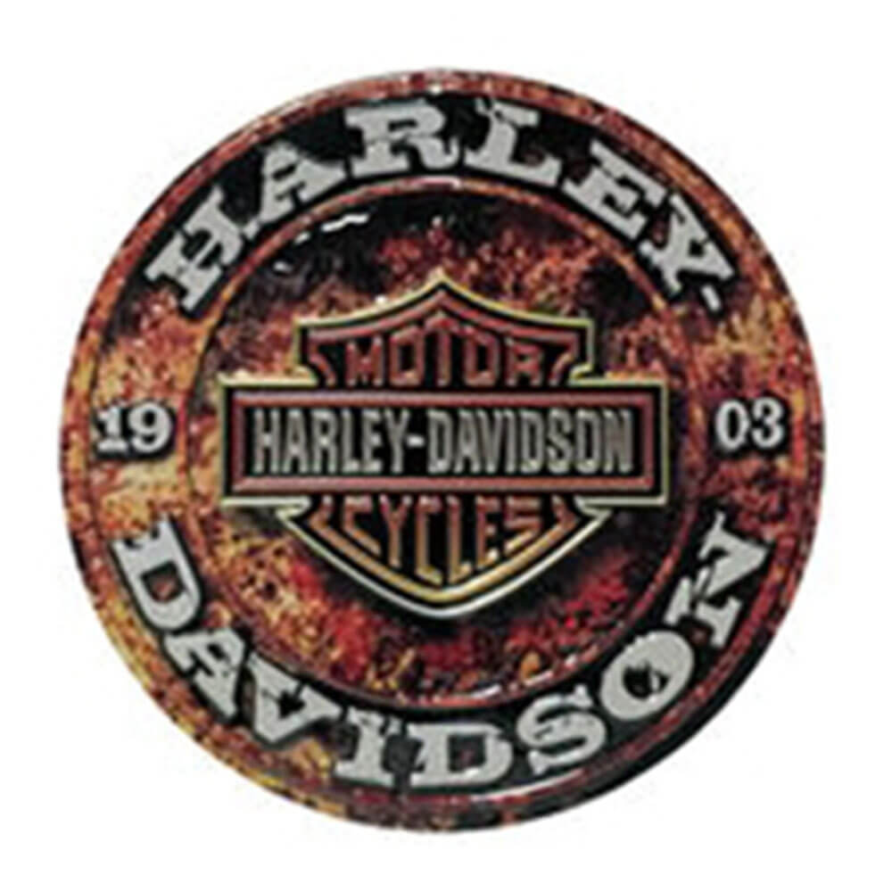 HARLEY DAVIDSON DIE CUT SIn en relief