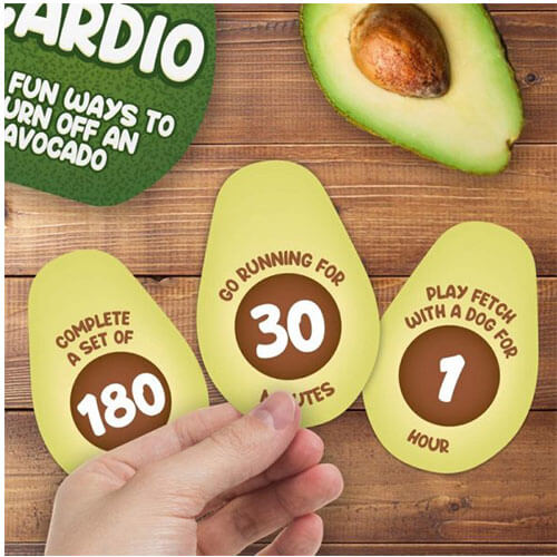 Gift Republic Avo-Cardio Card Game