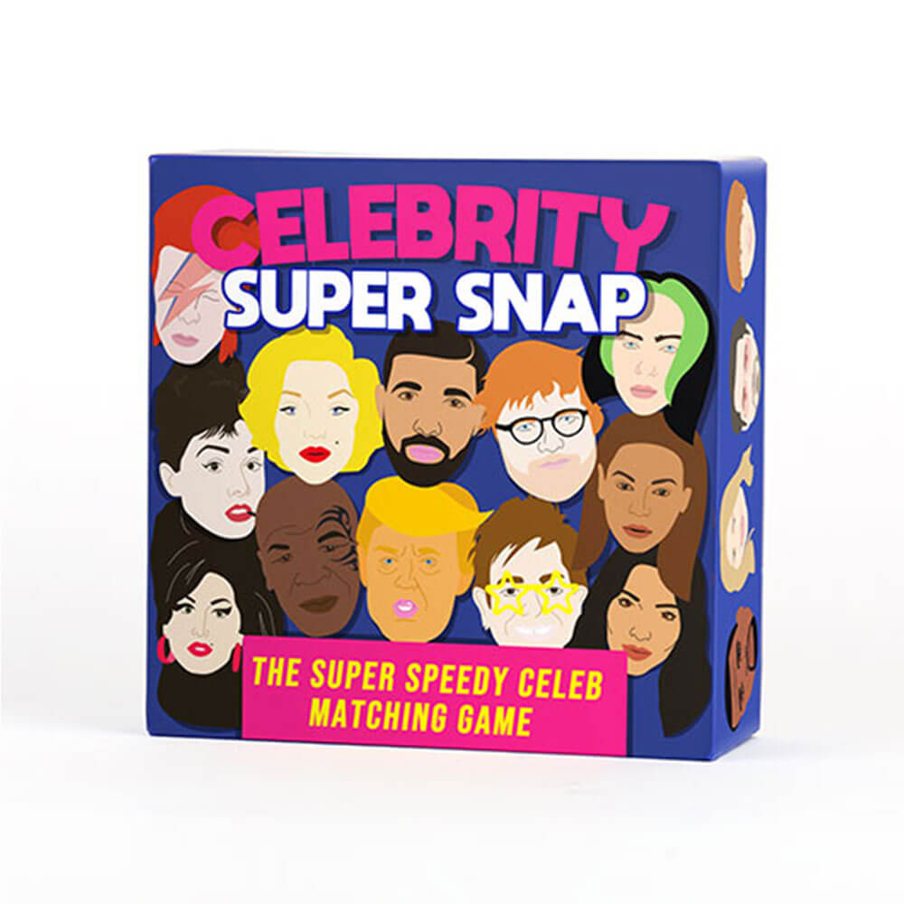 Gift Republic Celebrity Super Snap Card Game