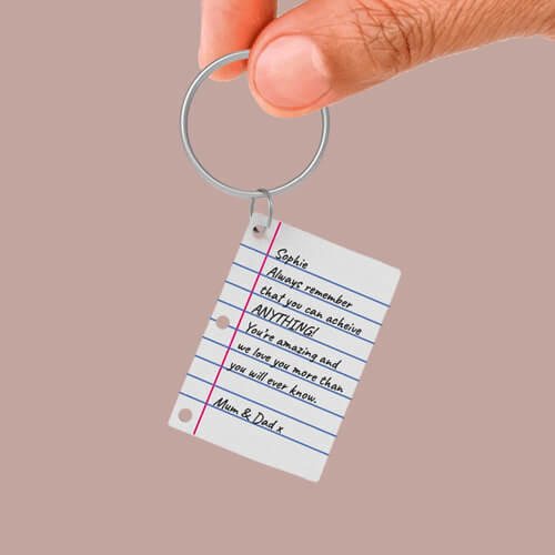 Little Letter Shrink Keyring Kit